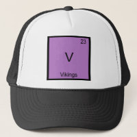 V - Vikings Funny Element Chemistry Symbol T-Shirt