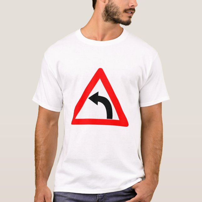 VA-CA großes 'HOHES T-Stück n (links Drehung) T-Shirt (Vorderseite)