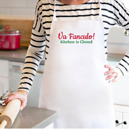Va Fanculo Kitchen ist geschlossen Funny Italian J Schürze
