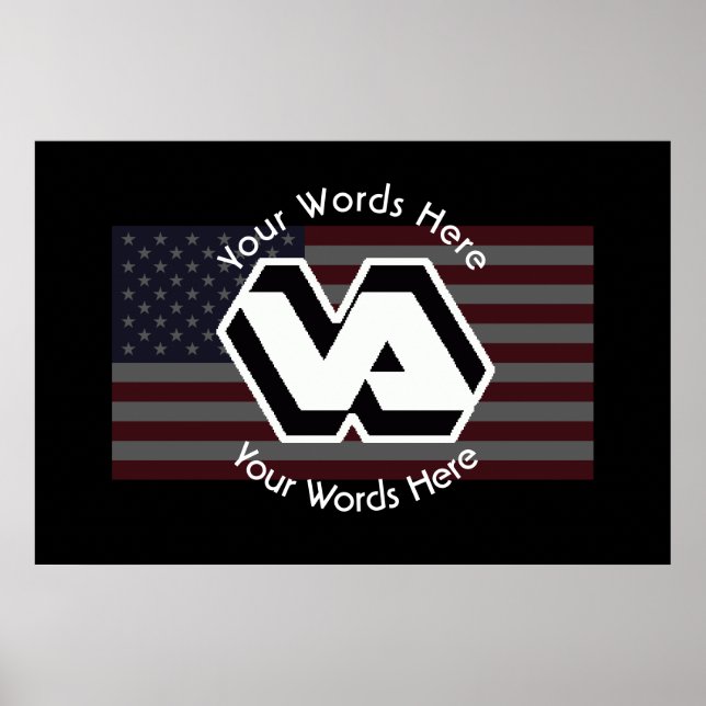 VA Logo Poster (Vorne)