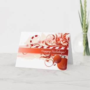 Vacance Carte de voeux de Noël