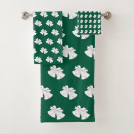 Vacances cloches répétées Mariage de Noël Vert