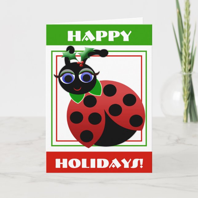 Vacances de coccinelle de Madeleine Toon ! Carte (Devant)