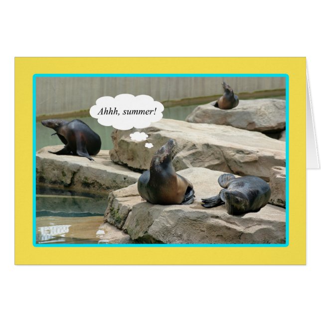 Vacances d'été ! Il est temps de chillaxine' (Devant horizontal)