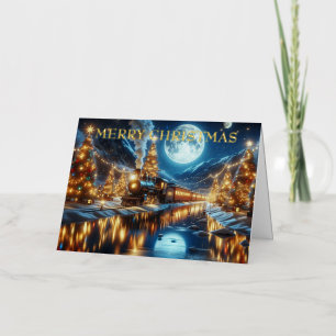 Vacances d'hiver Express peinture de train