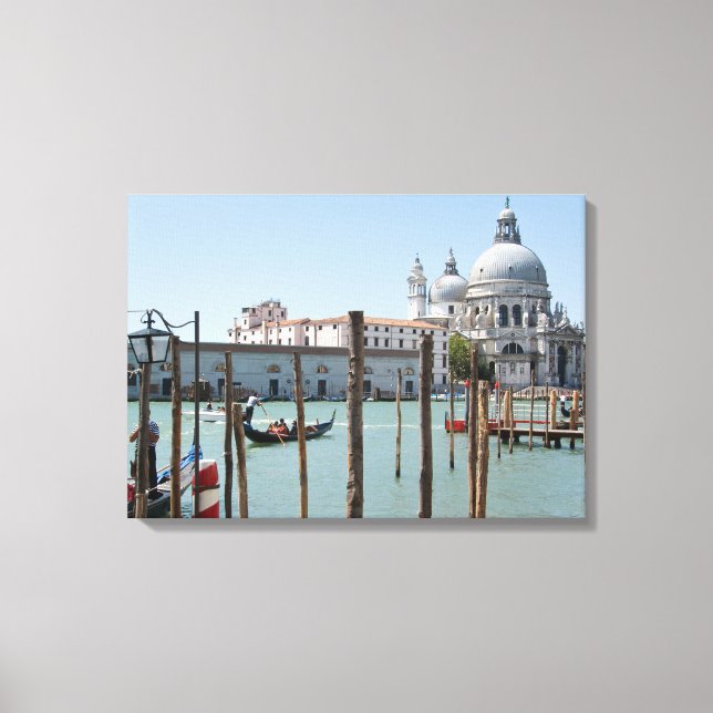Vacances en toile de paysage de Venise (Recto)