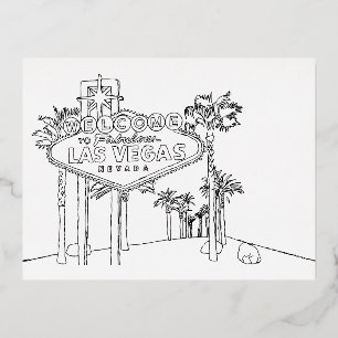 Vacances Las Vegas Dessin Vacances Art Voyage