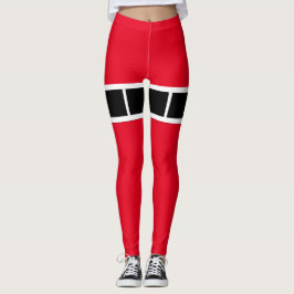 Vacances Sexy Elf Leggings Sucre de canne Noël