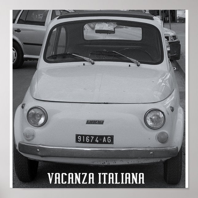 Vacanze italiana poster (Vorne)