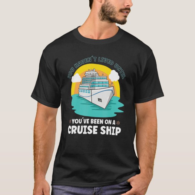 Vacation Boating Boat Captain Cruise Ship Cruising T-Shirt (Vorderseite)