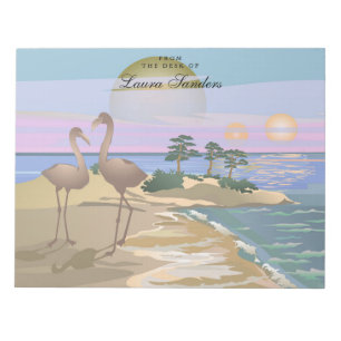 Vacation Island 3 Personalisierter Notepad Notizblock
