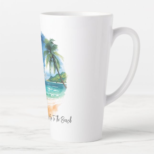 Vacation, Lets Go To The Beach  Milchtasse (Rechts)
