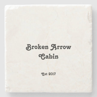 Vacation Rental Coaster Steinuntersetzer