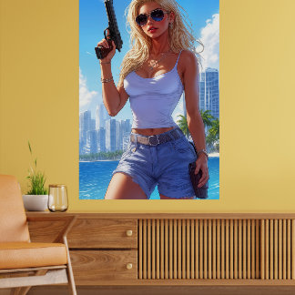 Vacation’s Over – Back from the Beach, Locked and Poster