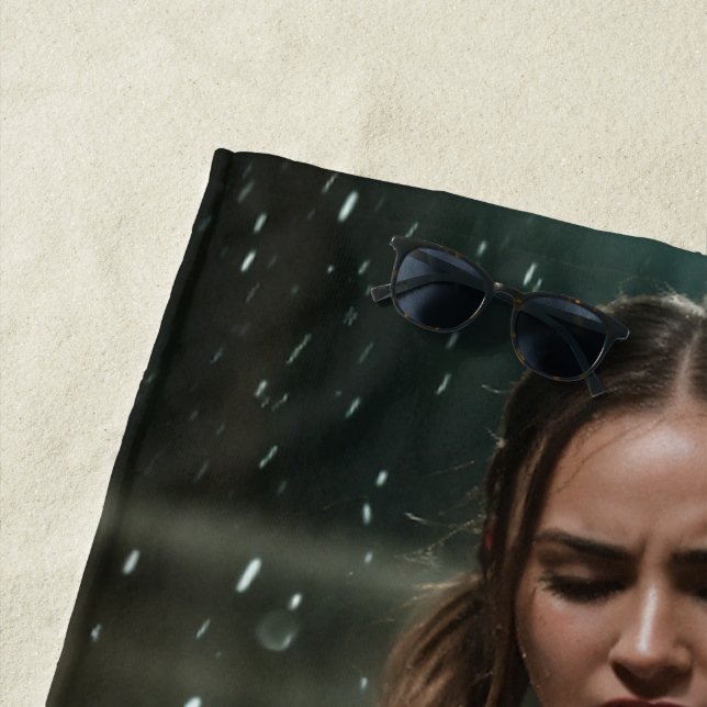 #vacationBeachTowel Strandtuch (Beispiel)