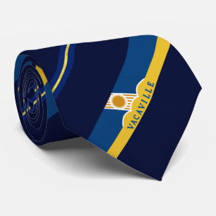 Vacaville (Kalifornien) Stadtflagge Neck Tie Krawatte