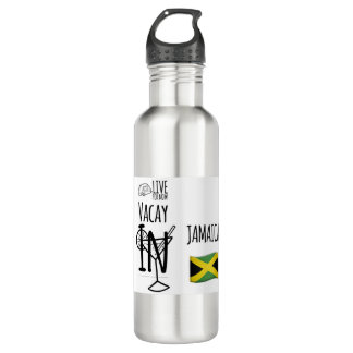 Vacay in Jamaika Edelstahlflasche