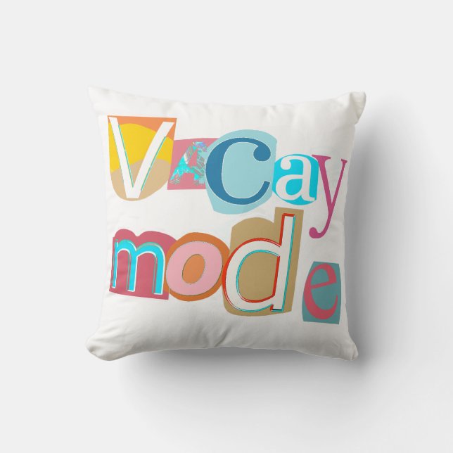 Vacay Kissen (Vorderseite)