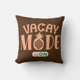 VACAY MODE AUF lustige Ferien Kissen