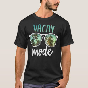Vacay-Mode-Shirt, Sommerreise Sonnenblase T-Shirt