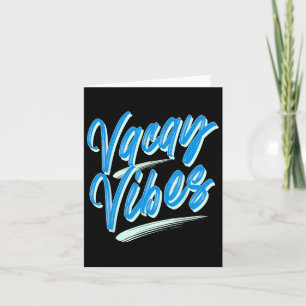 Vacay Vibes Family Vacation 2025 Tropical Summer T Karte