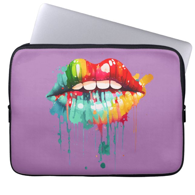 Vacay Vibes Laptopschutzhülle (Vorderseite)