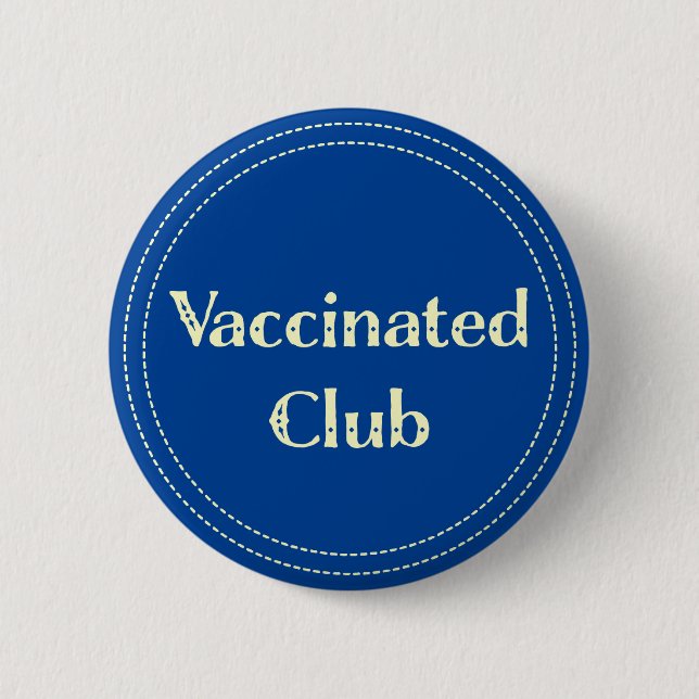 Vaccated Club Button (Vorderseite)