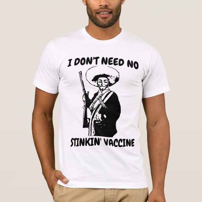 VACCIN JE N'AI PAS BESOIN DE T-SHIRTS ANTI-VAX (Devant)