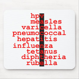 Vaccinate mouse pad mousepad