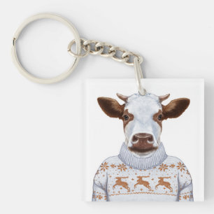 Vache à chandail de Noël