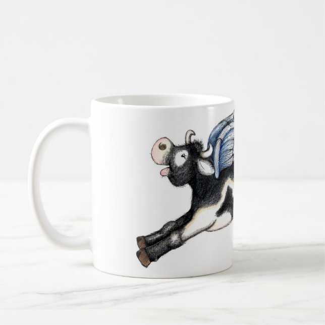 Vache à vol - tasse (Gauche)