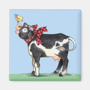 Vache avec l'arc - aimant