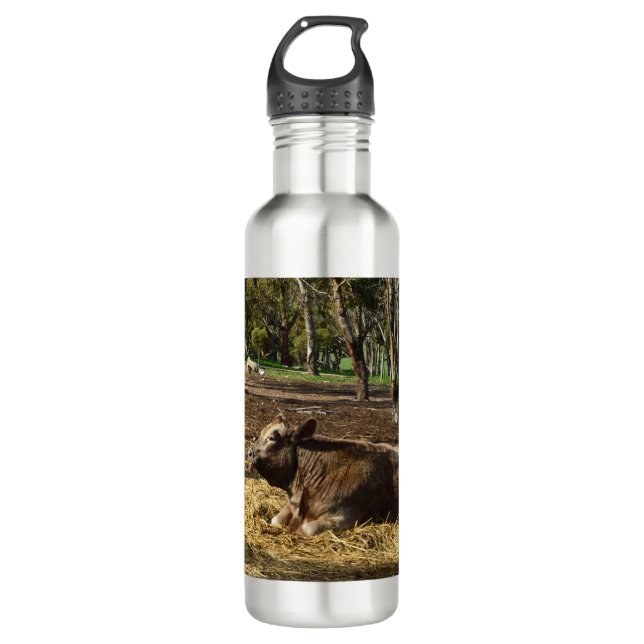 Vache C'Est Une Vie Agricole, Bouteille D'Eau (Devant)