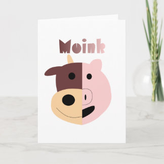 Vache + Cochon = Carte Moink