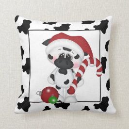 Vache de Noël Pays Vacances Jeter oreiller