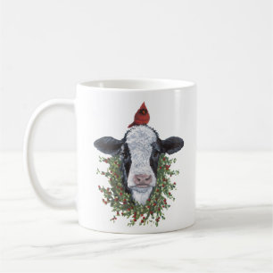 Vache et cardinal Mug