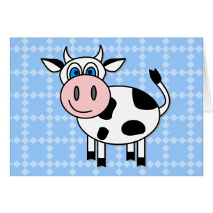 Vache heureuse - personnalisable !