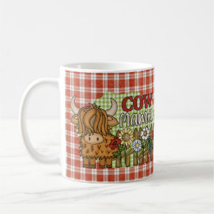 Vache Mama-Scottish Highland Coffee Mug