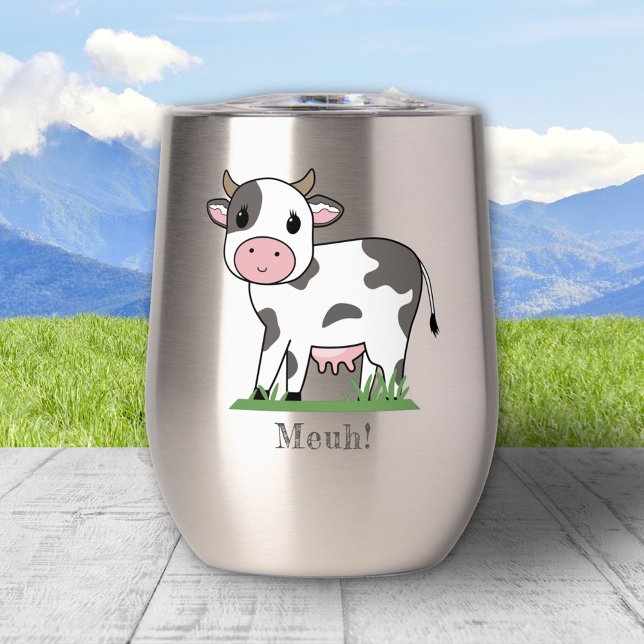 Vache mûre (Cute Cow Tumbler)