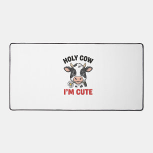 Vache sacrée je suis mignon Gravure vintage de vac