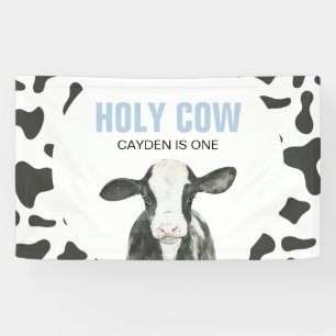 Vache sacrée Je suis une bannière d'anniversaire à