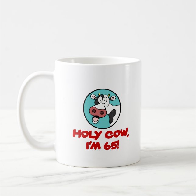 Vache sainte je suis tasse drôle de la bande (Gauche)