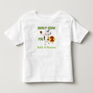 Vache sainte personnalisée je suis T-shirt de 2