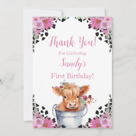 Vache Sainte Première Anniversaire , Merci