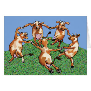 Vaches dansantes par Mootisse