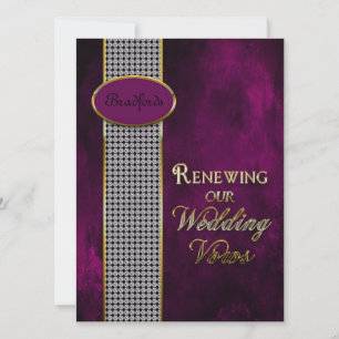 Vaches de renouvellement mariage - Invitation Prof