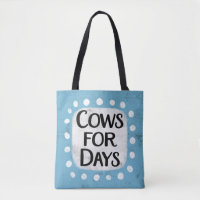 Vaches pour le Sac fourre-tout Jours