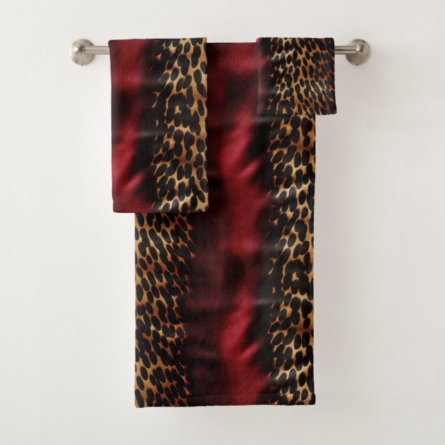 Vachette de cowgirl sud-ouest Red Gold Faux (En situation)
