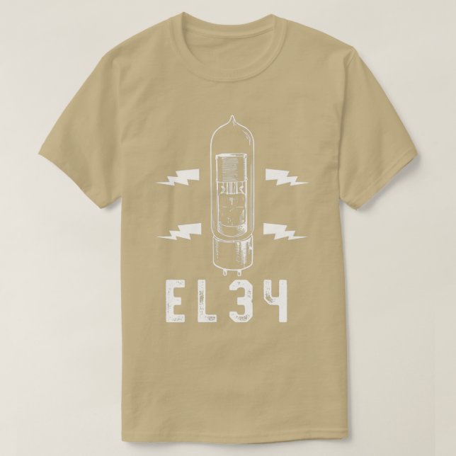 VACUUM Analog-Röhre Radio Electronics Gift T-Shirt (Design vorne)