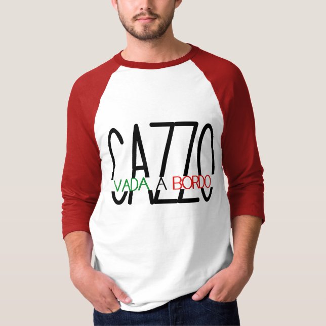 Vada ein Bordo Cazzo T-Shirt (Vorderseite)